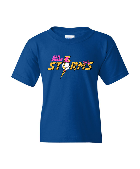 Youth San Dimas Storms T-shirt // Royal