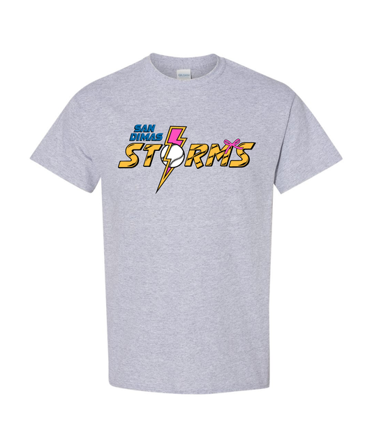 Adult San Dimas Storms T-shirt // Grey